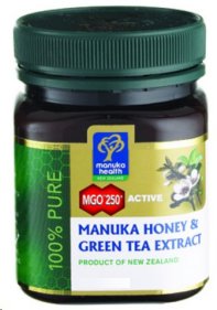 Manuka Health MGO 250+ Manuka Honey with Green Tea Extract
